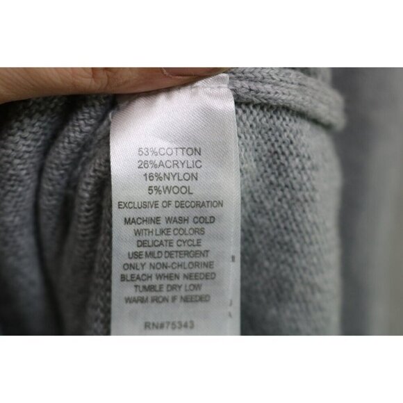 Ruby Moon Anthropology Long Sleeve Pullover Sweater Dress-Medium-Wool Blend-Soft - Picture 6 of 9